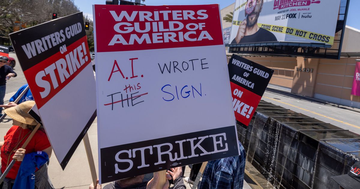 Hollywood’s Striking Up Their Picket Signs