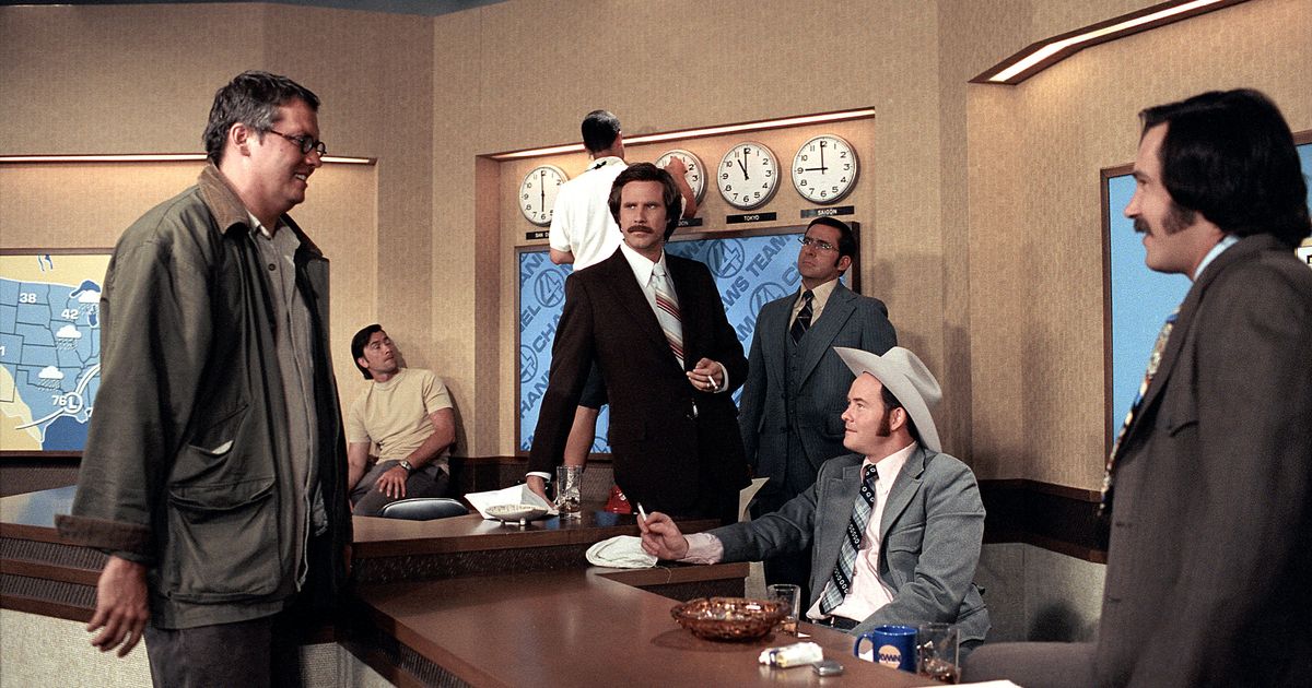 Improv Comedy Was the Magic Ingredient on the Anchorman Set