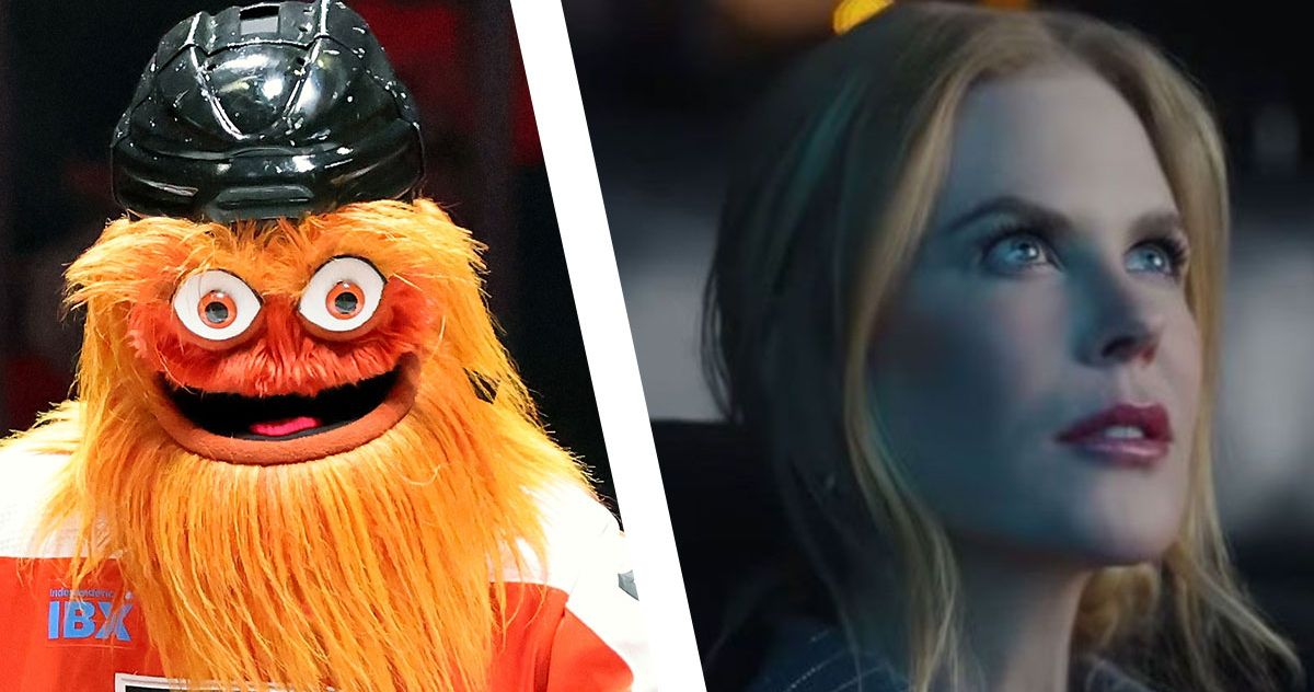 Philly Flyers Gritty Parodies the Nicole Kidman AMC Ad