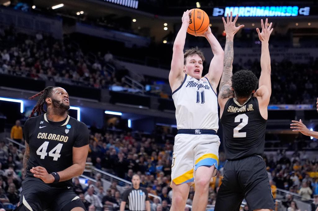 Tyler Kolek leads Marquette to Sweet 16 with 81-77 March Madness win over Colorado – Chicago Tribune